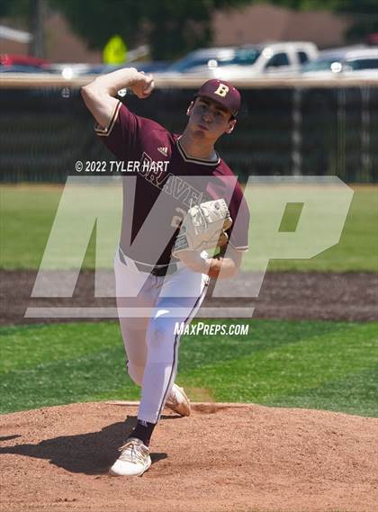 Thumbnail 2 in Danville vs. Brebeuf Jesuit Preparatory (IHSAA 3A Sectional Semi-Final) photogallery.