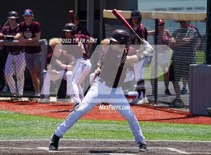 Thumbnail 3 in Danville vs. Brebeuf Jesuit Preparatory (IHSAA 3A Sectional Semi-Final) photogallery.