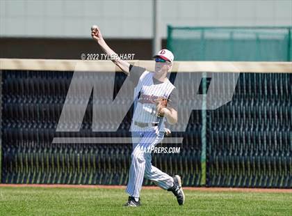 Thumbnail 2 in Danville vs. Brebeuf Jesuit Preparatory (IHSAA 3A Sectional Semi-Final) photogallery.