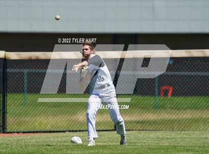 Thumbnail 1 in Danville vs. Brebeuf Jesuit Preparatory (IHSAA 3A Sectional Semi-Final) photogallery.