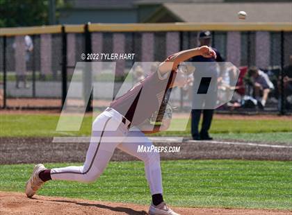 Thumbnail 1 in Danville vs. Brebeuf Jesuit Preparatory (IHSAA 3A Sectional Semi-Final) photogallery.