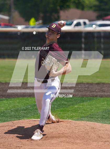 Thumbnail 1 in Danville vs. Brebeuf Jesuit Preparatory (IHSAA 3A Sectional Semi-Final) photogallery.