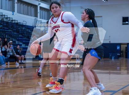 Thumbnail 2 in Kahuku vs Canyon View (Imua Invitational) photogallery.
