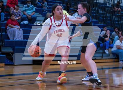 Thumbnail 2 in Kahuku vs Canyon View (Imua Invitational) photogallery.
