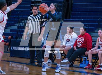 Thumbnail 3 in Kahuku vs Canyon View (Imua Invitational) photogallery.