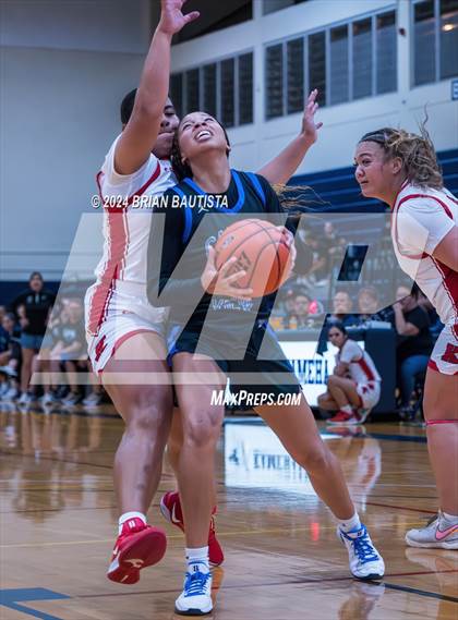 Thumbnail 2 in Kahuku vs Canyon View (Imua Invitational) photogallery.