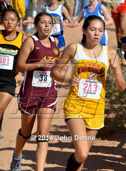 Thumbnail 1 in Rio Rancho Jamboree (Girls Varsity Division) photogallery.