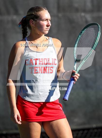 Thumbnail 3 in Charlotte Catholic vs East Chapel Hill (NCHSAA 6A Dual-Team Final) photogallery.