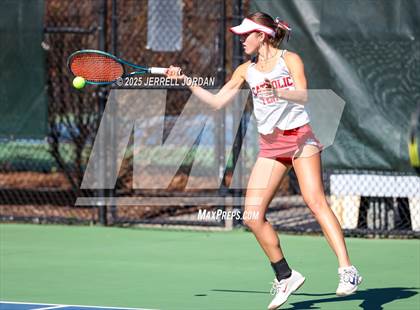Thumbnail 2 in Charlotte Catholic vs East Chapel Hill (NCHSAA 6A Dual-Team Final) photogallery.