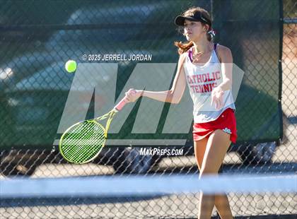 Thumbnail 1 in Charlotte Catholic vs East Chapel Hill (NCHSAA 6A Dual-Team Final) photogallery.