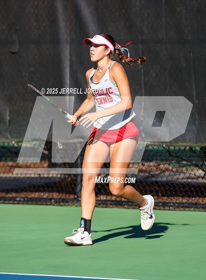 Thumbnail 2 in Charlotte Catholic vs East Chapel Hill (NCHSAA 6A Dual-Team Final) photogallery.