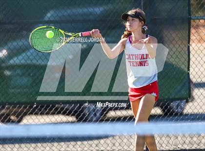 Thumbnail 2 in Charlotte Catholic vs East Chapel Hill (NCHSAA 6A Dual-Team Final) photogallery.