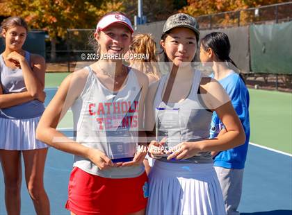 Thumbnail 1 in Charlotte Catholic vs East Chapel Hill (NCHSAA 6A Dual-Team Final) photogallery.
