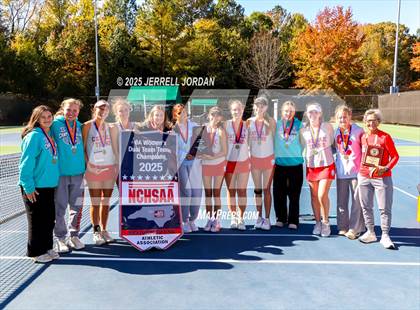 Thumbnail 1 in Charlotte Catholic vs East Chapel Hill (NCHSAA 6A Dual-Team Final) photogallery.
