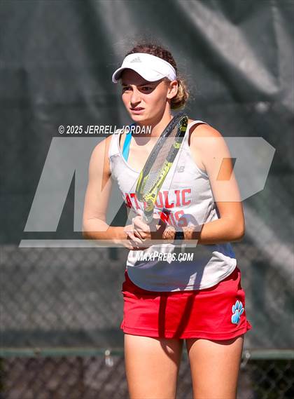 Thumbnail 3 in Charlotte Catholic vs East Chapel Hill (NCHSAA 6A Dual-Team Final) photogallery.