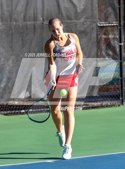 Thumbnail 2 in Charlotte Catholic vs East Chapel Hill (NCHSAA 6A Dual-Team Final) photogallery.
