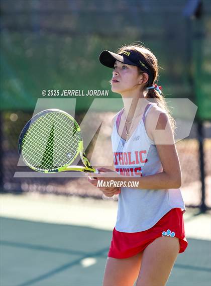 Thumbnail 3 in Charlotte Catholic vs East Chapel Hill (NCHSAA 6A Dual-Team Final) photogallery.