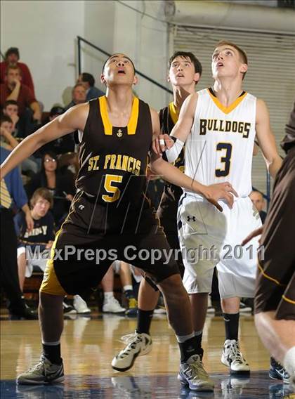 Thumbnail 2 in St. Francis vs. Gridley (G.I.B.T.) photogallery.