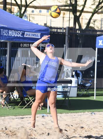 Thumbnail 3 in Willow Canyon @ Xavier College Prep (AIA D1 Round 1 Playoff) photogallery.