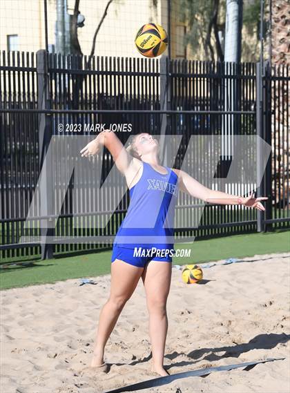 Thumbnail 1 in Willow Canyon @ Xavier College Prep (AIA D1 Round 1 Playoff) photogallery.