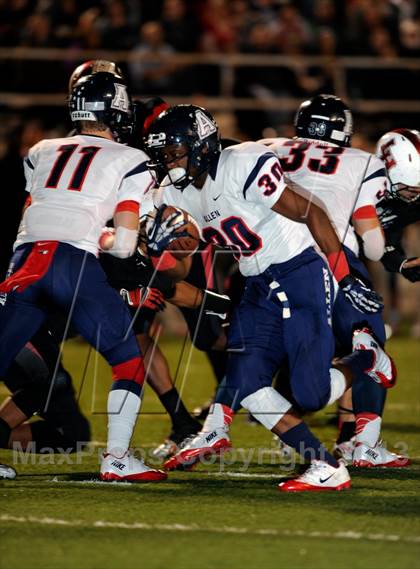 Thumbnail 3 in Allen vs Lake Highlands (UIL 5A Bi-District Playoff) photogallery.