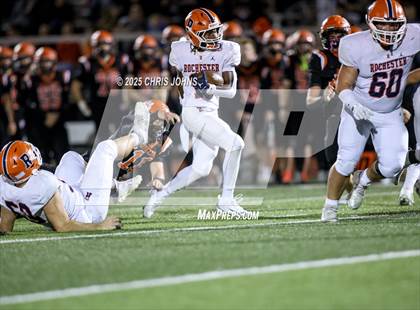 Thumbnail 2 in Rochester vs Waterloo (IHSA 5A Second Round) photogallery.