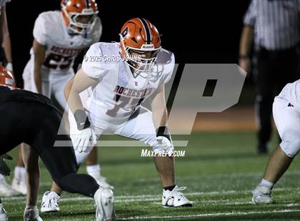 Thumbnail 2 in Rochester vs Waterloo (IHSA 5A Second Round) photogallery.