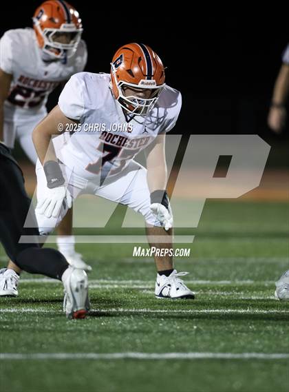 Thumbnail 1 in Rochester vs Waterloo (IHSA 5A Second Round) photogallery.