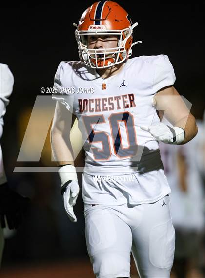 Thumbnail 3 in Rochester vs Waterloo (IHSA 5A Second Round) photogallery.