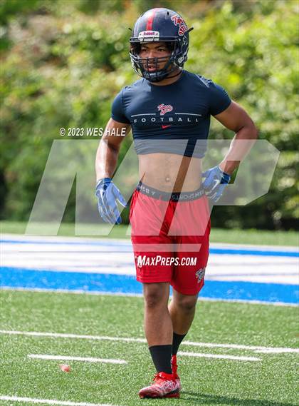 Thumbnail 3 in Hot Springs vs South Panola (U of Memphis 7v7) photogallery.