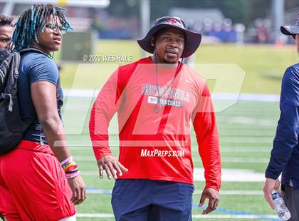 Thumbnail 2 in Hot Springs vs South Panola (U of Memphis 7v7) photogallery.