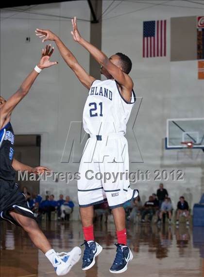 Thumbnail 1 in Plano West vs. Richland (Whataburger Tournament) photogallery.
