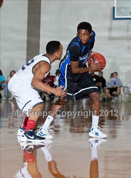 Thumbnail 3 in Plano West vs. Richland (Whataburger Tournament) photogallery.