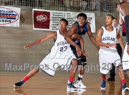 Thumbnail 2 in Plano West vs. Richland (Whataburger Tournament) photogallery.