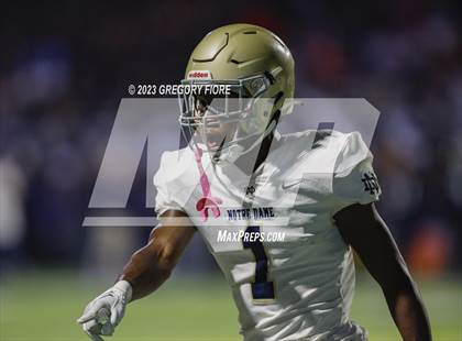 Thumbnail 1 in Notre Dame (SO) @ Sierra Canyon photogallery.