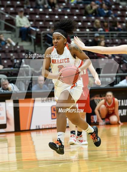 Thumbnail 1 in Kanab vs. Wasatch Academy (UHSAA 2A 3rd & 4th Place Game) photogallery.
