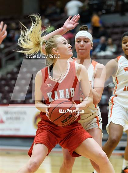 Thumbnail 2 in Kanab vs. Wasatch Academy (UHSAA 2A 3rd & 4th Place Game) photogallery.