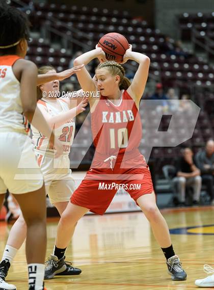 Thumbnail 2 in Kanab vs. Wasatch Academy (UHSAA 2A 3rd & 4th Place Game) photogallery.