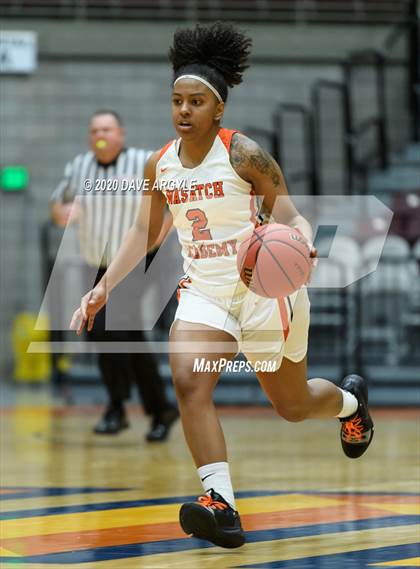 Thumbnail 2 in Kanab vs. Wasatch Academy (UHSAA 2A 3rd & 4th Place Game) photogallery.