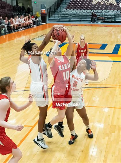 Thumbnail 1 in Kanab vs. Wasatch Academy (UHSAA 2A 3rd & 4th Place Game) photogallery.