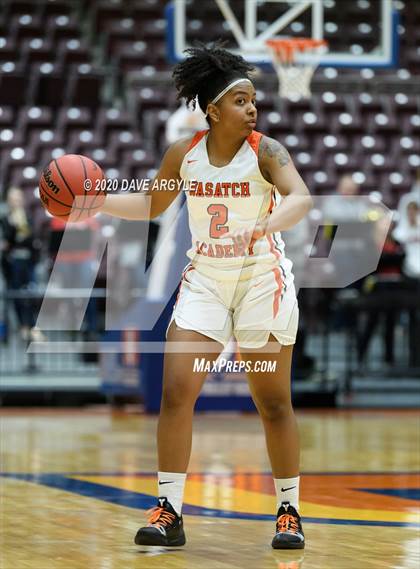 Thumbnail 3 in Kanab vs. Wasatch Academy (UHSAA 2A 3rd & 4th Place Game) photogallery.