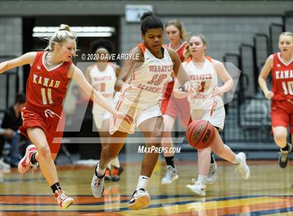 Thumbnail 2 in Kanab vs. Wasatch Academy (UHSAA 2A 3rd & 4th Place Game) photogallery.