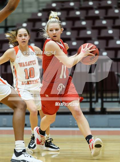 Thumbnail 1 in Kanab vs. Wasatch Academy (UHSAA 2A 3rd & 4th Place Game) photogallery.