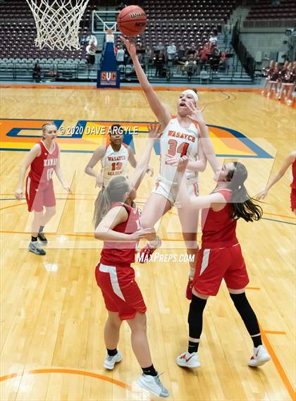 Thumbnail 2 in Kanab vs. Wasatch Academy (UHSAA 2A 3rd & 4th Place Game) photogallery.