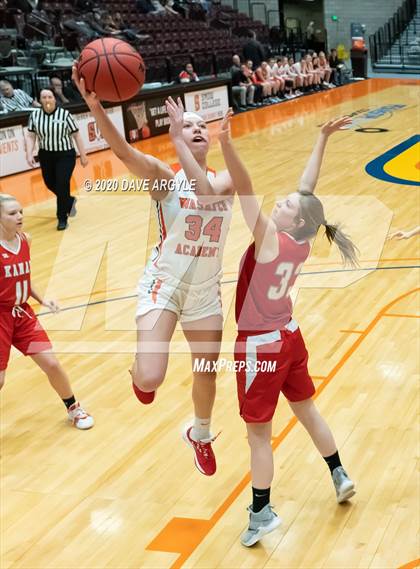 Thumbnail 2 in Kanab vs. Wasatch Academy (UHSAA 2A 3rd & 4th Place Game) photogallery.
