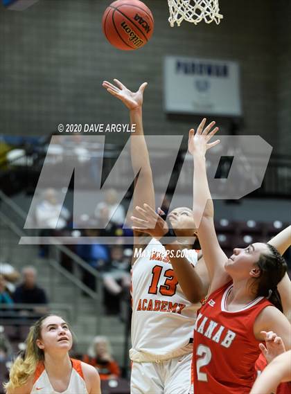 Thumbnail 2 in Kanab vs. Wasatch Academy (UHSAA 2A 3rd & 4th Place Game) photogallery.