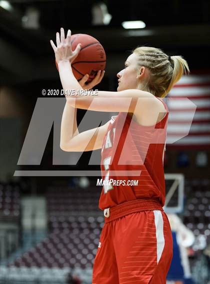Thumbnail 1 in Kanab vs. Wasatch Academy (UHSAA 2A 3rd & 4th Place Game) photogallery.
