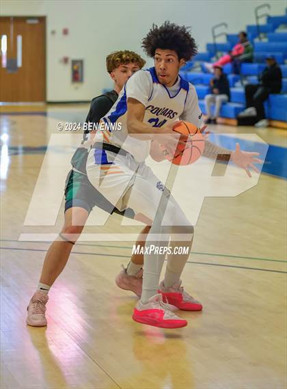 Thumbnail 3 in Rock Springs Christian Academy vs. Creekside Christian Academy (GAPPS 1-AA Semifinals) photogallery.