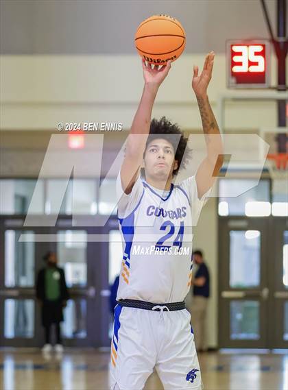 Thumbnail 2 in Rock Springs Christian Academy vs. Creekside Christian Academy (GAPPS 1-AA Semifinals) photogallery.