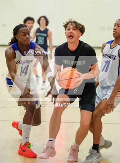 Thumbnail 1 in Rock Springs Christian Academy vs. Creekside Christian Academy (GAPPS 1-AA Semifinals) photogallery.